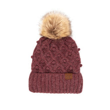 Load image into Gallery viewer, CC Crafted Pom Detail Beanie