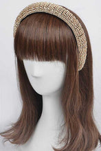 Load image into Gallery viewer, Rhinestone Statement Puffy Headband