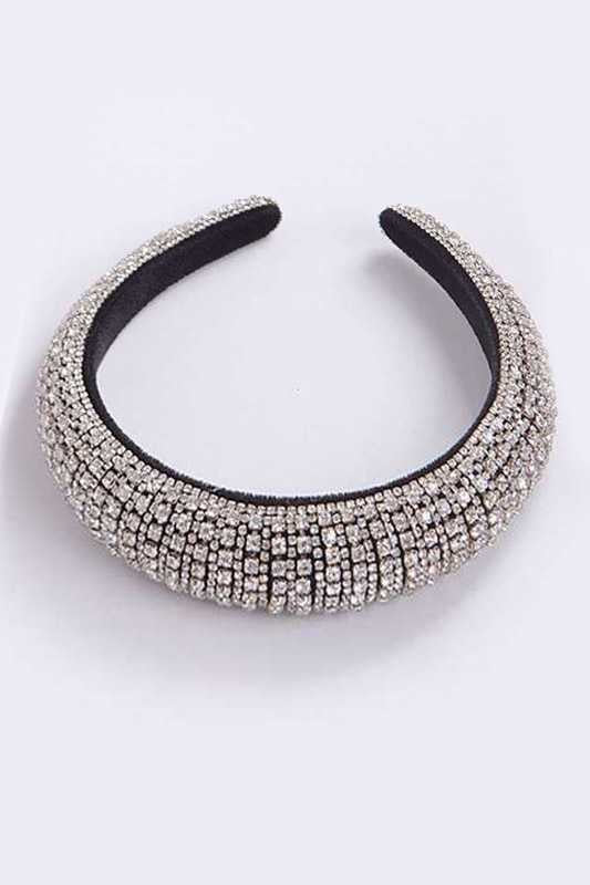 Rhinestone Statement Puffy Headband