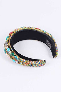 Iconic Mix Crystal Puffy Statement Headband