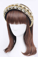 Load image into Gallery viewer, Iconic Mix Crystal Puffy Statement Headband