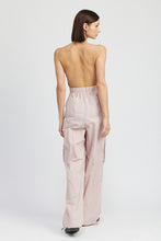 Load image into Gallery viewer, Modern Beige Cargo Style Jumpsuit