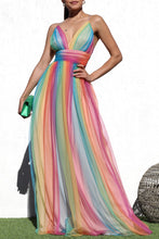 Load image into Gallery viewer, Popscicle Summer Sleeveless Halter Maxi Dress