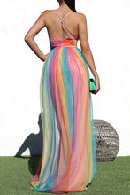 Load image into Gallery viewer, Popscicle Summer Sleeveless Halter Maxi Dress