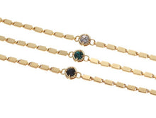 Load image into Gallery viewer, Multicolor Zircon Chain Necklace