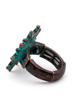 Load image into Gallery viewer, Mix Tone Enamel Western Stretch Ring