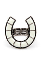 Load image into Gallery viewer, Horse Shoe Iconic Western Stretch Ring