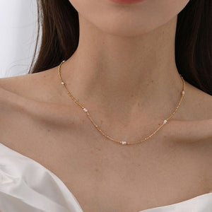 Natural Pearl Shell Necklace