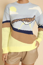 Load image into Gallery viewer, Roadrunner Knit Multi-Color Sweater