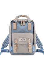 Load image into Gallery viewer, Vintage Style Blue/Pink Waterproof Backpack