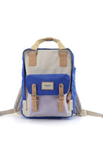 Load image into Gallery viewer, Vintage Style Blue/Pink Waterproof Backpack