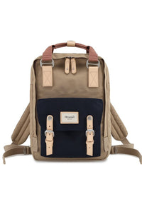 Vintage Style Blue/Pink Waterproof Backpack