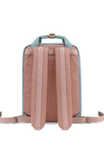 Load image into Gallery viewer, Vintage Style Blue/Pink Waterproof Backpack