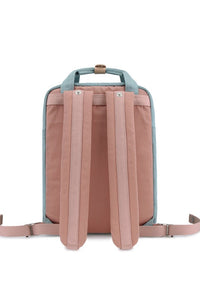 Vintage Style Blue/Pink Waterproof Backpack