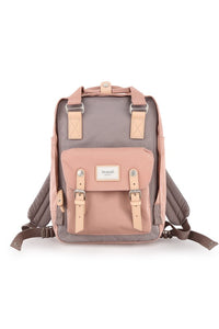 Vintage Style Blue/Pink Waterproof Backpack