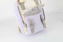 Load image into Gallery viewer, Cream/Lavender 14.9&#39;&#39; Travel/School Backpack