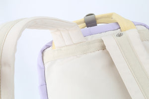 Cream/Lavender 14.9'' Travel/School Backpack