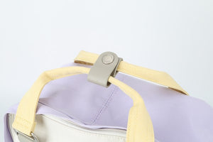 Cream/Lavender 14.9'' Travel/School Backpack