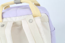 Load image into Gallery viewer, Cream/Lavender 14.9&#39;&#39; Travel/School Backpack