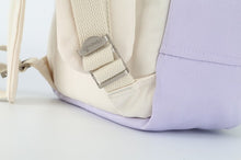 Load image into Gallery viewer, Cream/Lavender 14.9&#39;&#39; Travel/School Backpack