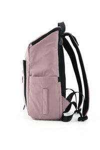 Grey Nylon Waterproof Travel Backpack