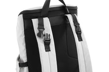 Load image into Gallery viewer, Grey Nylon Waterproof Travel Backpack