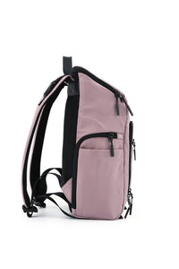 Grey Nylon Waterproof Travel Backpack