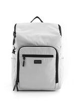 Load image into Gallery viewer, Grey Nylon Waterproof Travel Backpack