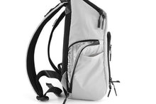 Load image into Gallery viewer, Grey Nylon Waterproof Travel Backpack