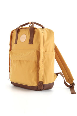 Casual Yellow Multi-Function Waterproof Backpack