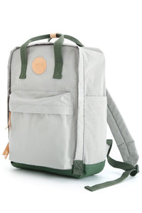 Casual Green Multi-Function Waterproof Backpack