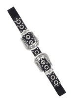 Load image into Gallery viewer, Filigree Western U Buckle Elastic Belt