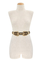 Load image into Gallery viewer, Filigree Western U Buckle Elastic Belt