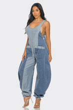 Load image into Gallery viewer, Denim Patchwork Harlem Jumpsuit