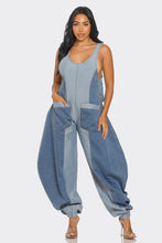 Load image into Gallery viewer, Denim Patchwork Harlem Jumpsuit