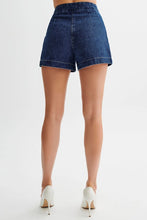 Load image into Gallery viewer, Denim Blue 2pc Vest &amp; Shorts Set