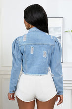 Load image into Gallery viewer, Effortless Casual Denim Jean Jacket