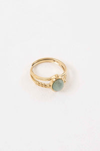 Seamoss Adjustable Ring