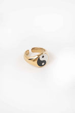 Load image into Gallery viewer, Yin and Yang Adjustable Ring