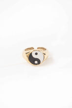 Load image into Gallery viewer, Yin and Yang Adjustable Ring