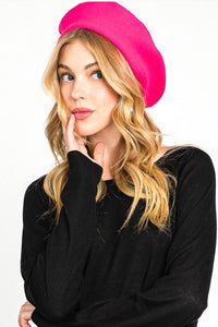 French Girl Fashion Beret Hat