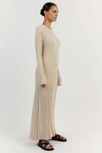 Load image into Gallery viewer, Knitwear Long Black Maxi Dress Apparel