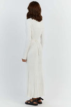 Load image into Gallery viewer, Knitwear Long White Maxi Dress Apparel