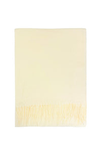 Plain Woolen Fringed Edge Scarf