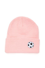 Load image into Gallery viewer, Soccer Patch Unisex Winter Beanie