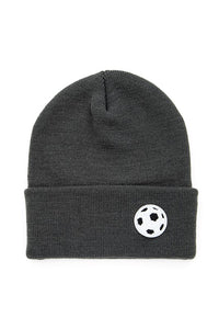 Soccer Patch Unisex Winter Beanie