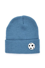 Load image into Gallery viewer, Soccer Patch Unisex Winter Beanie