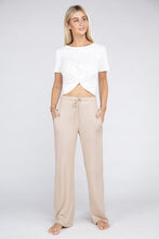 Load image into Gallery viewer, Casual Heather Gray Cozy Terry Lounge Pants