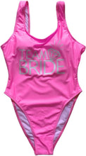 Load image into Gallery viewer, Bride Bachelorette Pink One Piece Swimsuit