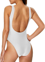 Load image into Gallery viewer, Bachelorette White One Piece Swimsuit